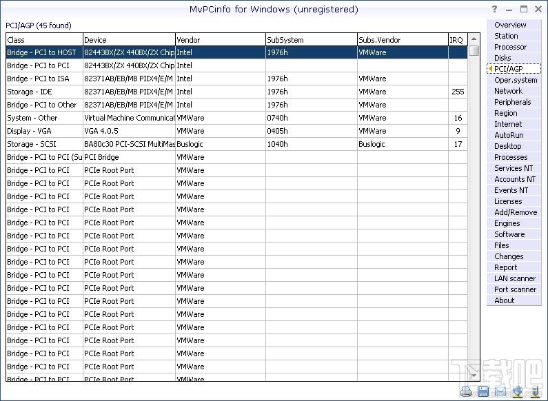 MVsoft MvPCinfo,MvPCinfo,系统信息检测,硬件信息检测