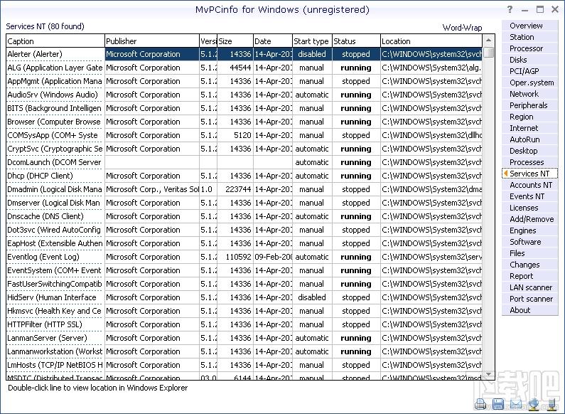 MVsoft MvPCinfo,MvPCinfo,系统信息检测,硬件信息检测
